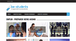 Desktop Screenshot of be-students.com