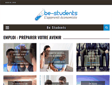 Tablet Screenshot of be-students.com